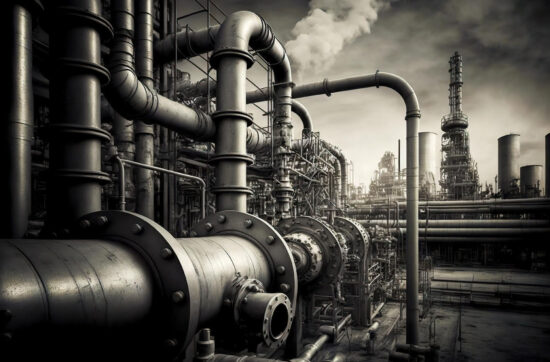 Pipeline and energy industry plant — NDT inspection environment